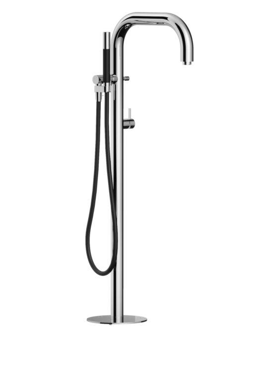 Badewannenarmatur FT BOSS Warmwasser, in Edelstahl V4A matt gebürstet (Inox Aisi 316), für Whirlpool geeignet